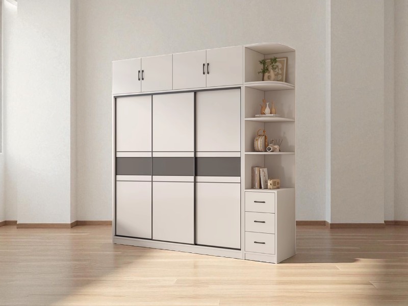 Tủ Quần Áo Kết Hợp Bàn Trang Điểm Hiện Đại 5 Tủ quần áo kết hợp bàn trang điểm