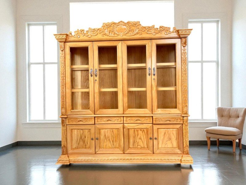 Tủ rượu góc đẹp