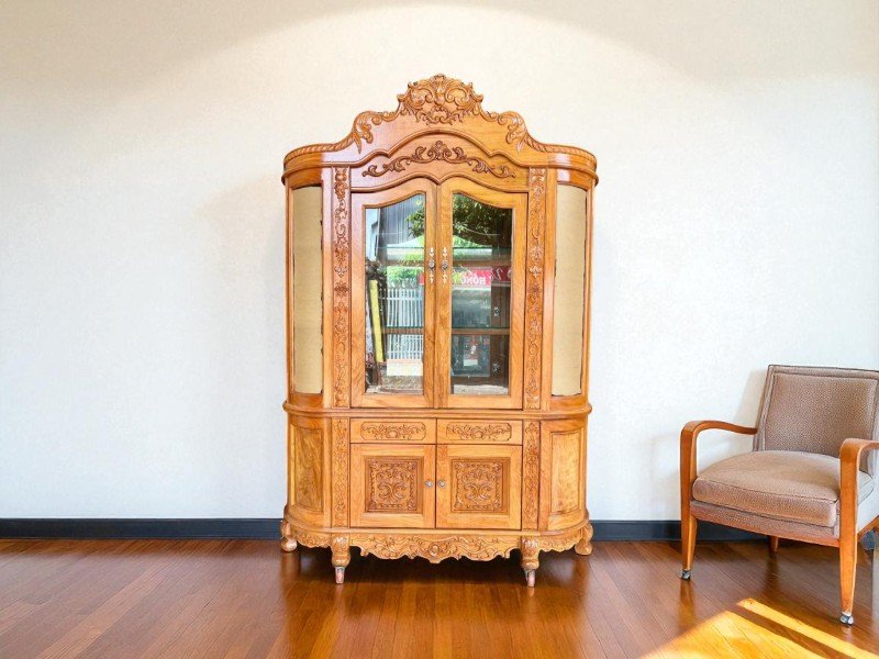 Tủ rượu góc đẹp