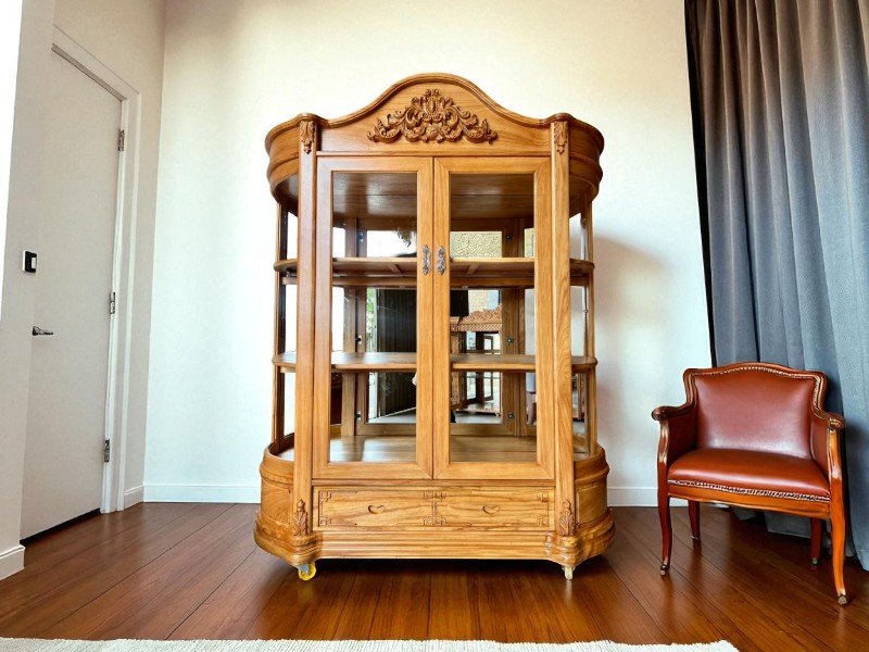 Tủ rượu góc đẹp