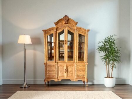 Tủ tivi kết hợp tủ rượu hiện đại