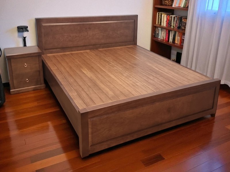 Giường Gỗ Hương Đá Sang Trọng, Bền Bỉ Với Thời Gian 6 giường gỗ hương đá