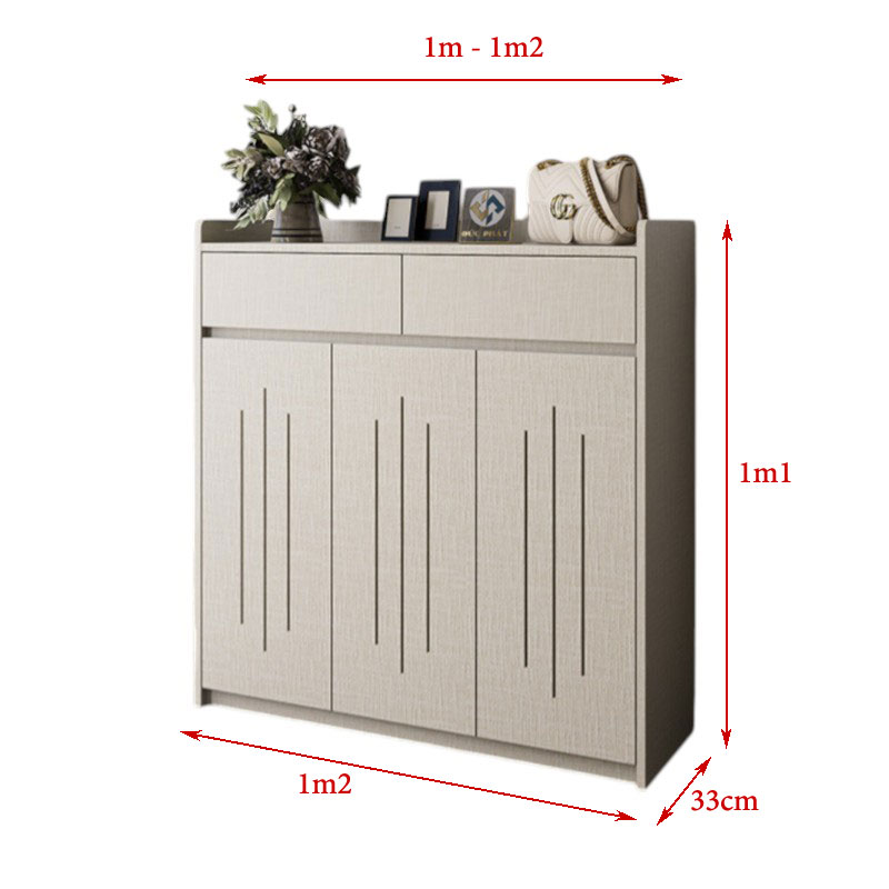 Tủ Giày Đa Năng Sang Trọng MS 3245 12 Mẫu tủ giày dép hiện đại