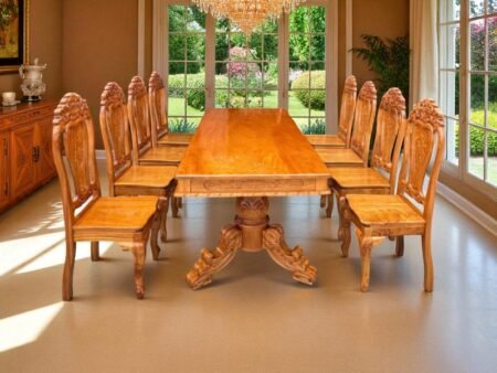 Bàn ăn gỗ hiện đại