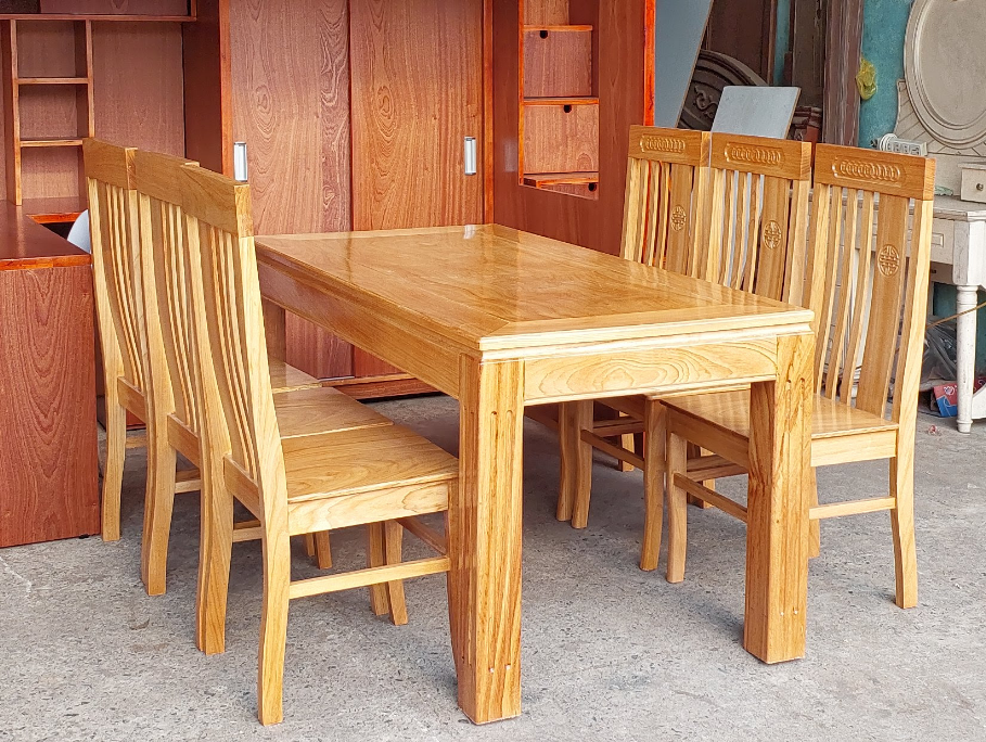 Bàn ăn tân cổ điển 6 ghế đẹp – Thiết kế sang trọng cho phòng ăn hiện đại 22 Bàn ăn tân cổ điển 6 ghế đẹp