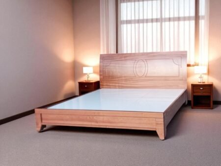 Các mẫu giường gỗ đẹp hiện đại