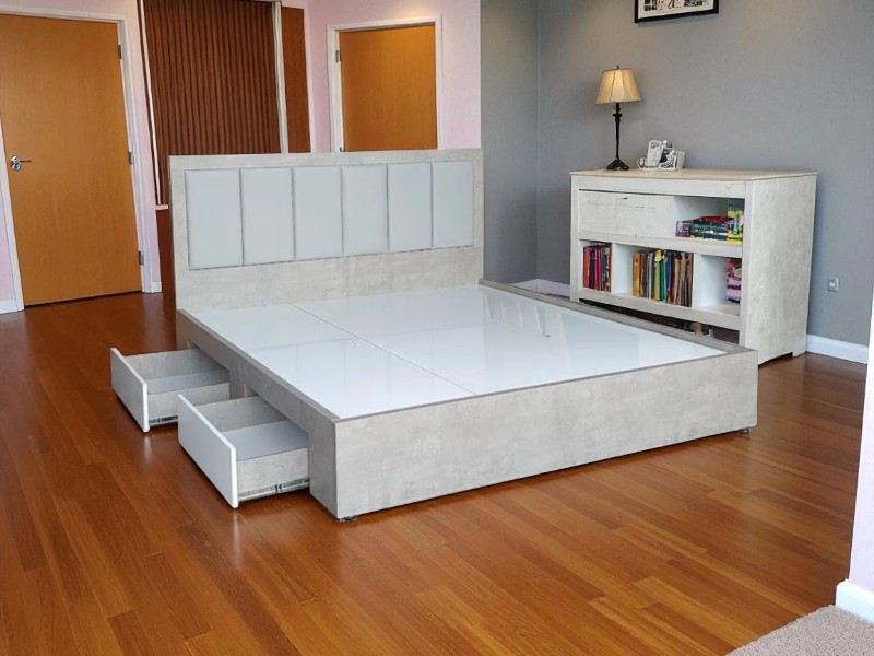 Các mẫu giường gỗ đẹp hiện đại hợp xu hướng 4 Các mẫu giường gỗ đẹp hiện đại