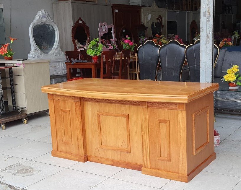 Bộ bàn ghế phòng họp 8 người thiết kế tối giản