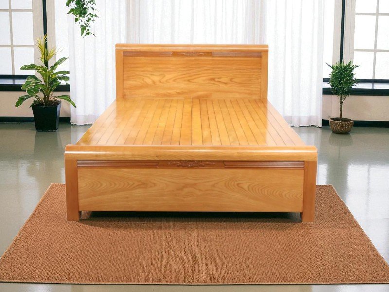 Giá giường gỗ 1m x 2m phù hợp mọi ngân sách 2 Giá giường gỗ 1m x 2m