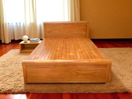 Giá giường gỗ 1m x 2m