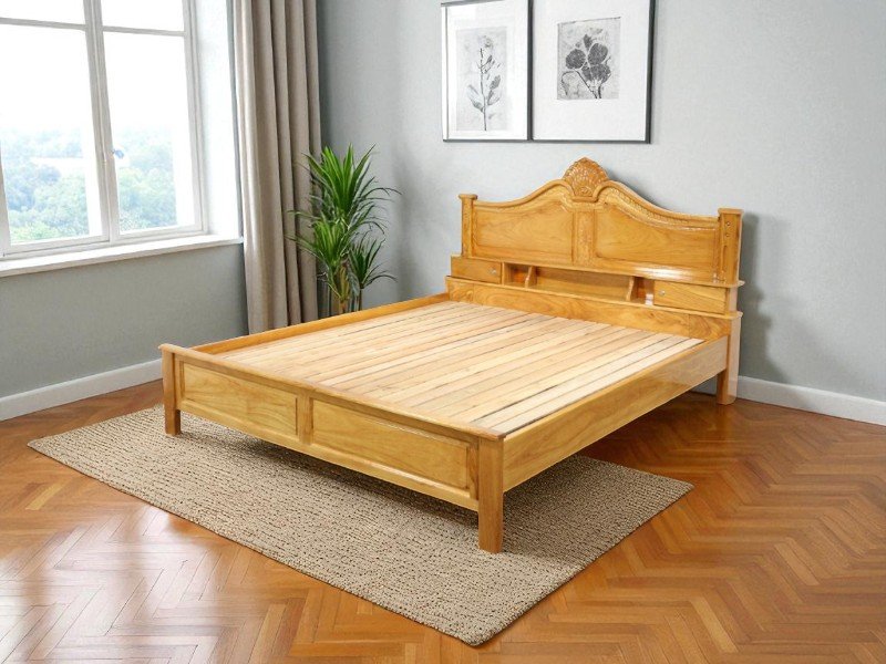 Giá giường gỗ 1m x 2m phù hợp mọi ngân sách 3 Giá giường gỗ 1m x 2m