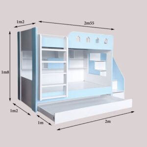 Giường Tầng Trẻ Em Đa Năng MS 3253 11 Giường Tầng Trẻ Em Đa Năng