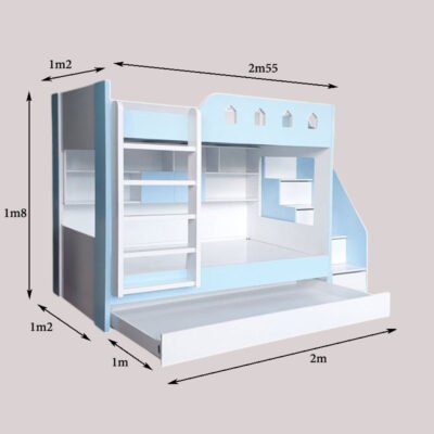 Giường Tầng Trẻ Em Đa Năng MS 3253 Giường Tầng Trẻ Em Đa Năng