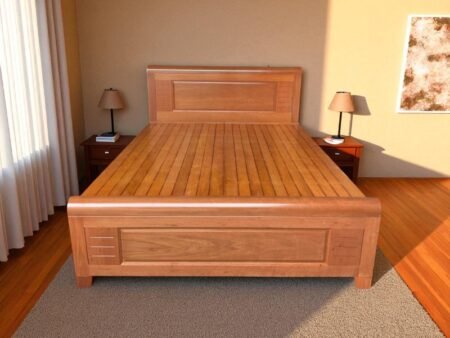 Giường đơn 1m2 giá rẻ