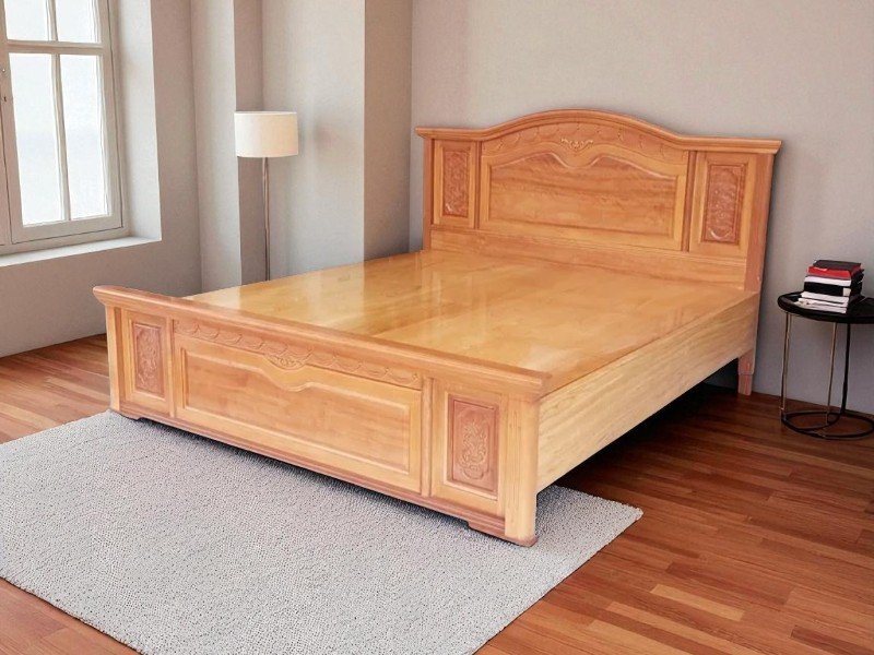 Giường gỗ sồi nga 2mx2m2: Ưu đãi mùa – chất lượng cao 19 Giường gỗ sồi nga 2mx2m2