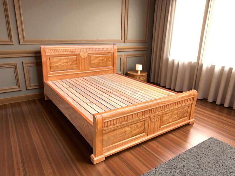 Giường ngủ bệt kiểu Nhật tối giản và tinh tế 3 Giường ngủ bệt kiểu Nhật