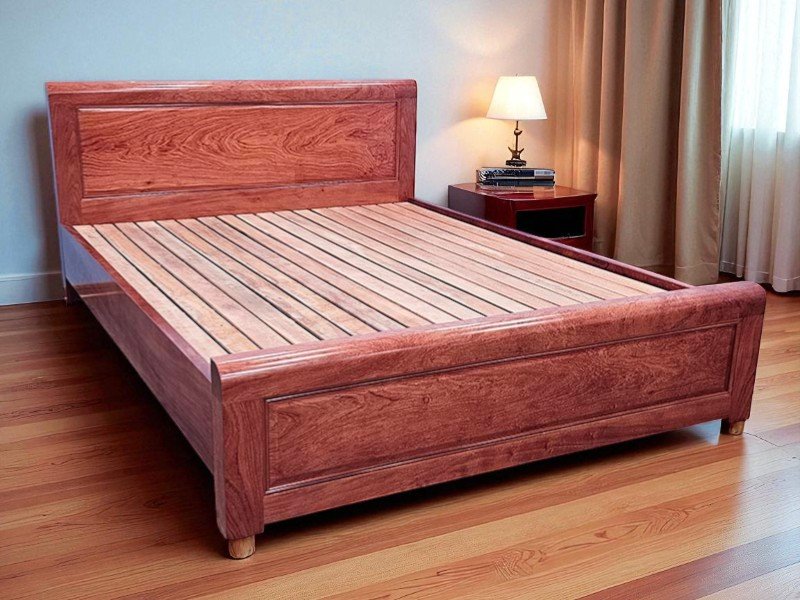 Giường Ngủ Gỗ Giá Rẻ – Tiết Kiệm, Bền Đẹp 7 Giường ngủ gỗ giá rẻ
