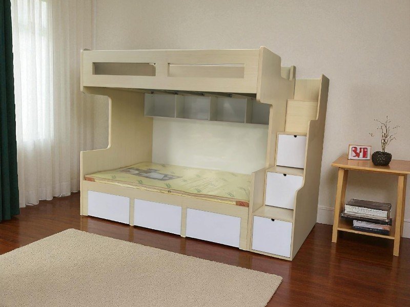 Giường Tầng Ký Túc Xá Sinh Viên – Giải Pháp Tối Ưu Không Gian 2 Giường tầng ký túc xá sinh viên