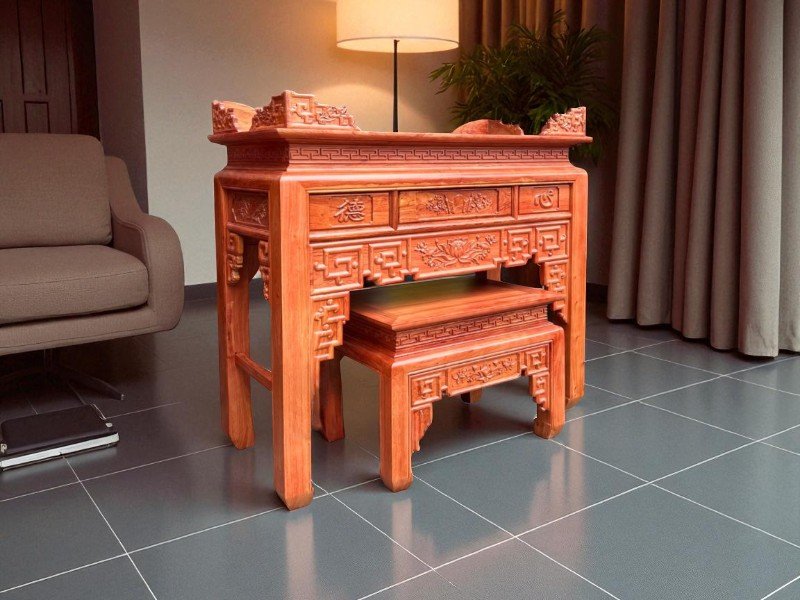 Mẫu bàn thờ treo tường đơn giản đẹp