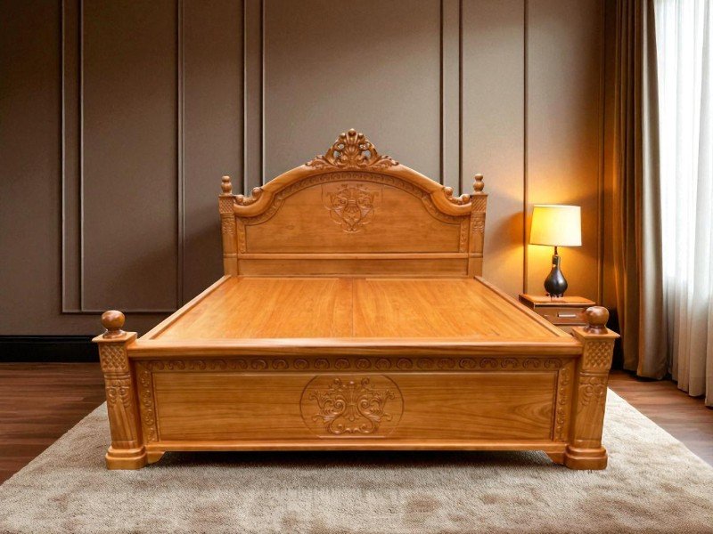 Mẫu Giường Hộp Gỗ Đẹp – Tối Ưu Không Gian Sống 2 Mẫu giường hộp gỗ đẹp
