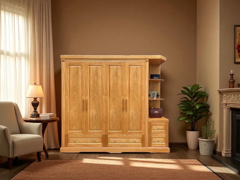 Tủ gỗ 3 cánh hiện đại đẹp cho phòng ngủ tiện nghi 5 Tủ gỗ 3 cánh