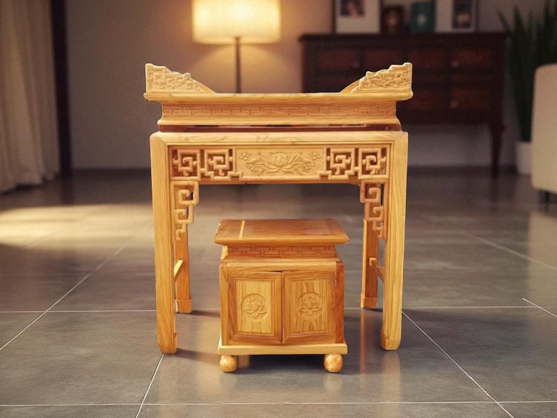 Tủ thờ chung cư nhỏ gọn hiện đại cho căn hộ Việt 5 Tủ thờ chung cư