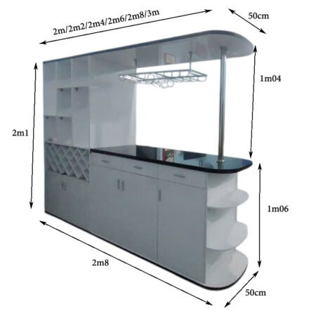 Quầy Bar đa năng sang trọng MS 3251 11 Quầy Bar Đa Năng Sang Trọng