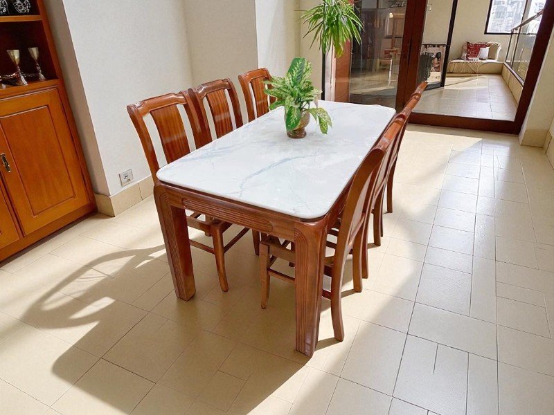 Bàn ghế ăn giá rẻ đẹp bền cho gia đình Việt 3 Bàn ghế ăn giá rẻ