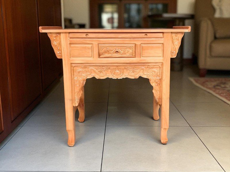 Bàn thờ gỗ đẹp sang trọng cho mọi gia đình Việt 4 Bàn thờ gỗ đẹp