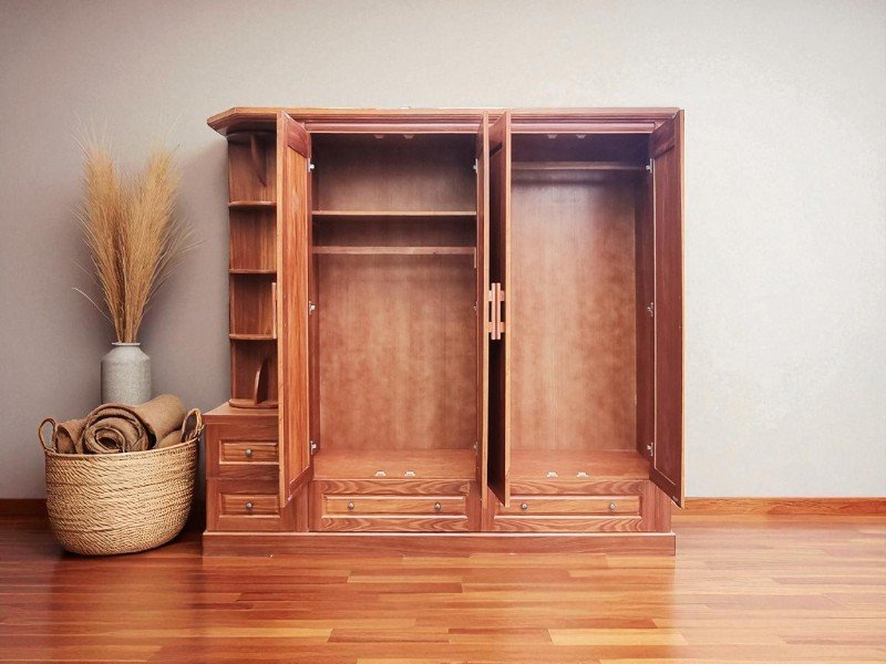8 bước khử mùi gỗ mới tủ quần áo hiệu quả 7 Bước khử mùi gỗ mới tủ quần áo