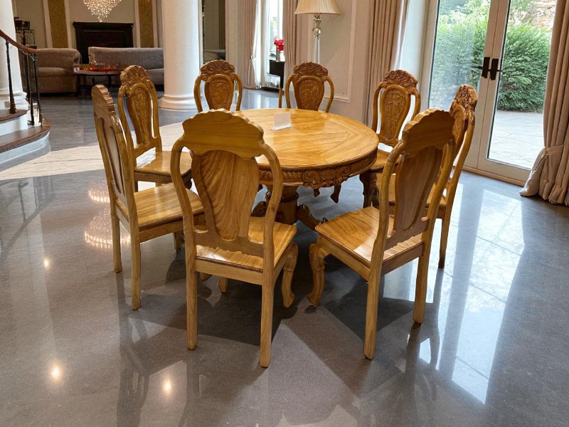 5 cách nhận biết bàn ăn gỗ hợp mệnh Thổ 7 Cách nhận biết bàn ăn gỗ hợp mệnh Thổ