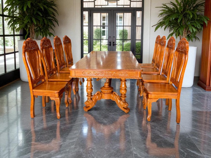 5 cách nhận biết bàn ăn gỗ hợp mệnh Thổ 5 Cách nhận biết bàn ăn gỗ hợp mệnh Thổ