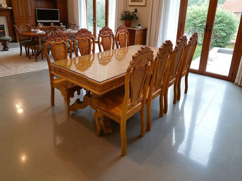 5 cách nhận biết bàn ăn gỗ hợp mệnh Thổ 3 Cách nhận biết bàn ăn gỗ hợp mệnh Thổ