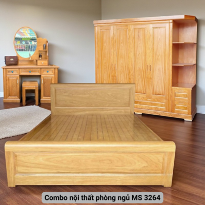 combo nội thất phòng ngủ hiện đại