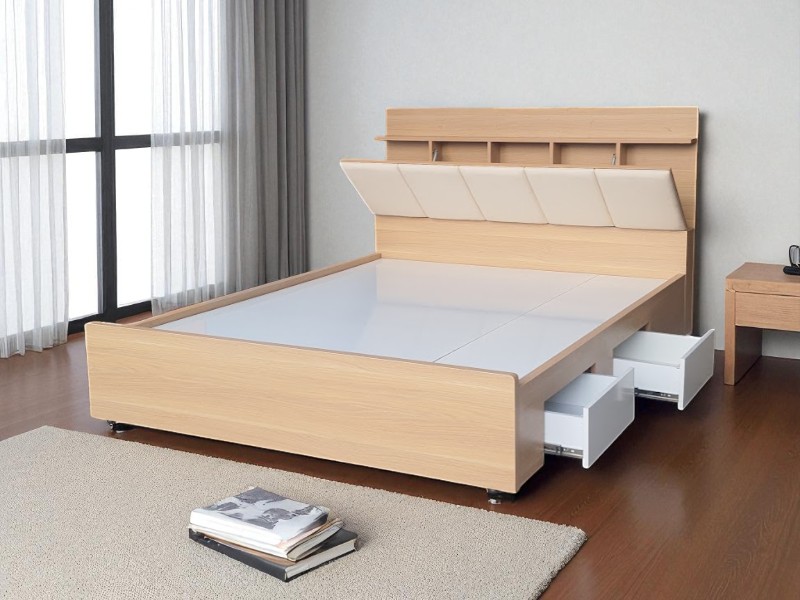 Giá giường gỗ xoan đào 1m8x2m chất lượng cho gia đình 3 Giá giường gỗ xoan đào 1m8x2m