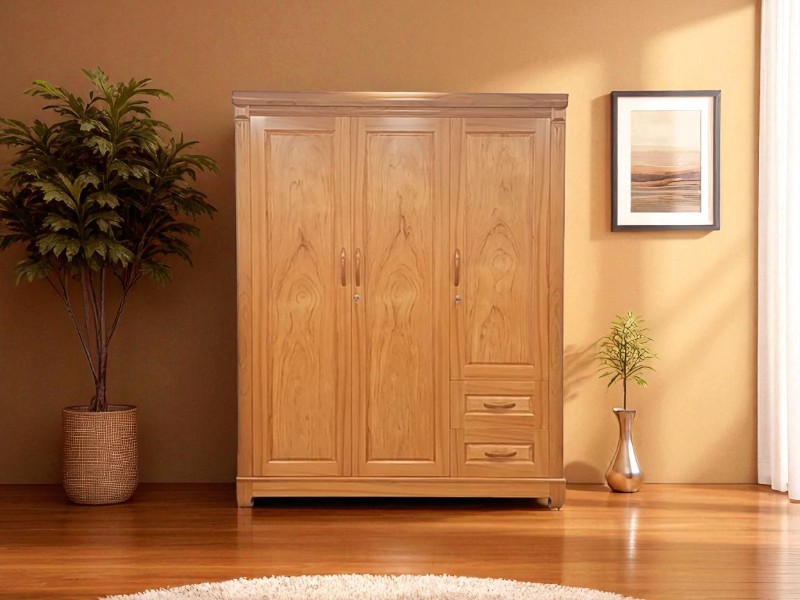 Giá tủ quần áo gỗ công nghiệp 4 cánh đẹp và bền 3 Giá tủ quần áo gỗ công nghiệp 4 cánh