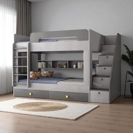 Giường 2 tầng đẹp MS 3254 8 Giường 2 tầng đẹp