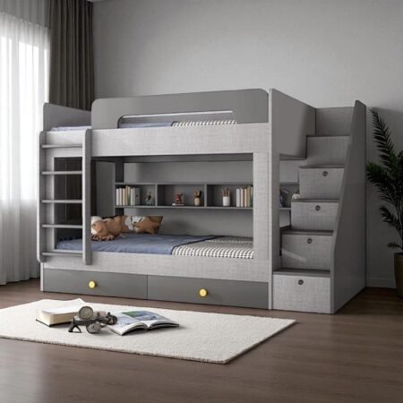 Giường 2 tầng đẹp MS 3254 7 Giường 2 tầng đẹp