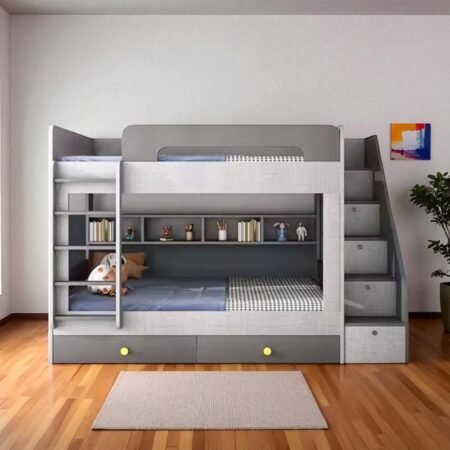 Giường 2 tầng đẹp MS 3254 6 Giường 2 tầng đẹp