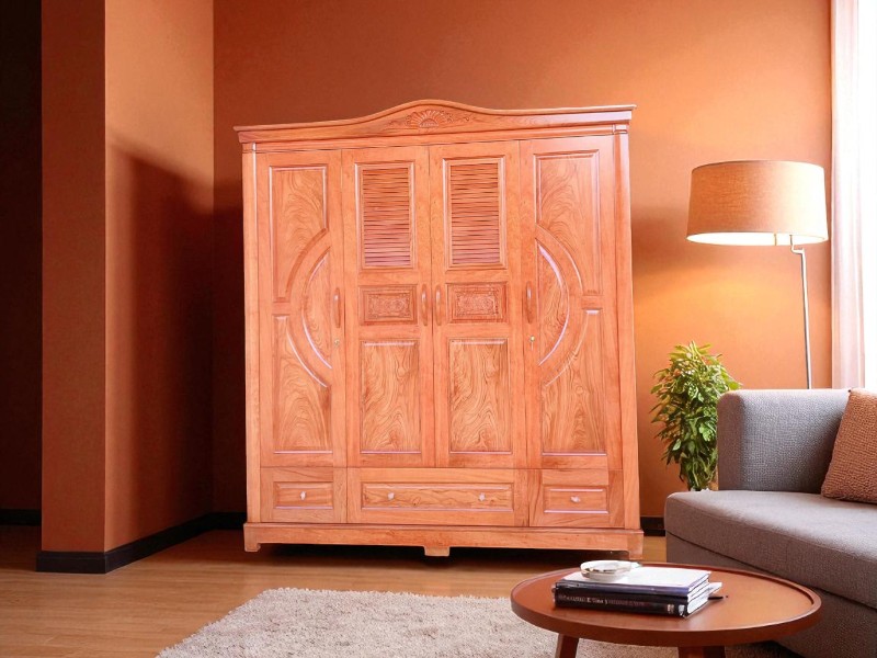 Giường kết hợp tủ quần áo cho người lớn hiện đại 4 Giường kết hợp tủ quần áo cho người lớn