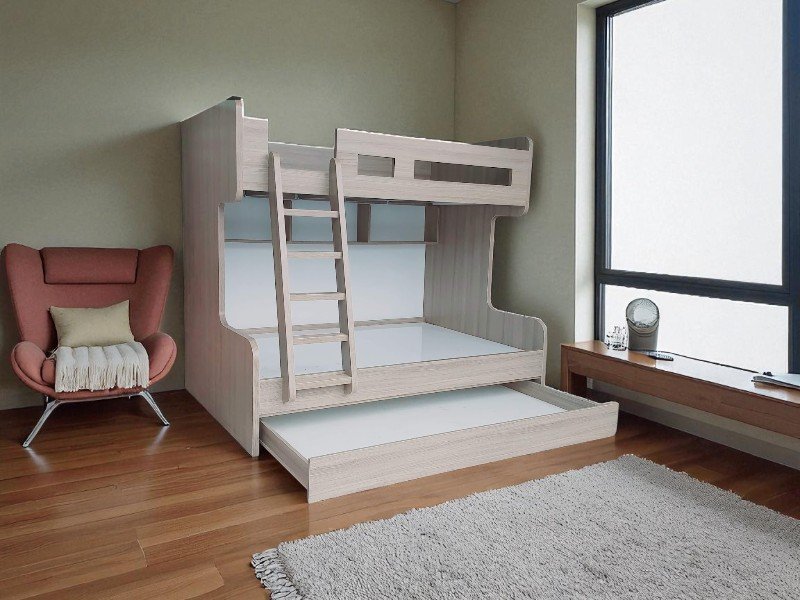 Giường tầng gác xép tiện ích cho không gian nhỏ 4 Giường tầng gác xép