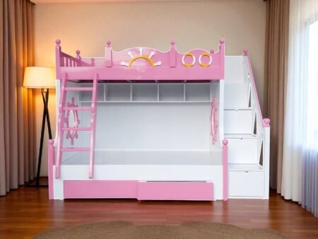 Giường tầng gỗ thịt cao cấp