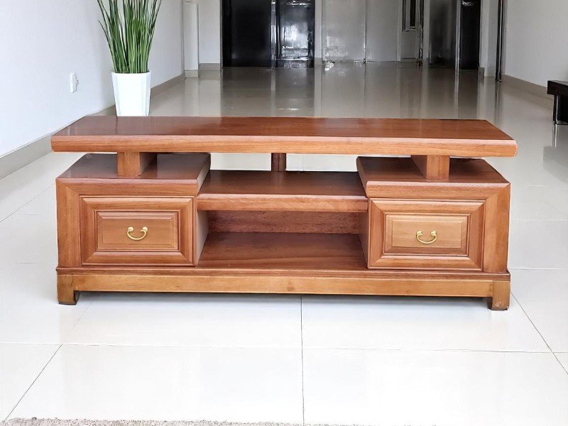 Kệ tivi gỗ công nghiệp hiện đại cho phòng khách đẹp 5 Kệ tivi gỗ công nghiệp