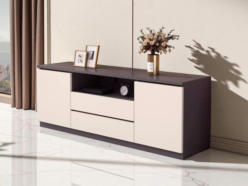 Kệ tivi phòng khách bằng gỗ 2025 – Xu hướng thiết kế mới nhất 23 Kệ tivi phòng khách bằng gỗ