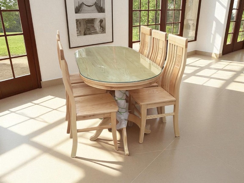 Kích thước bàn ăn 4 ghế chuẩn cho gia đình nhỏ 5 Kích thước bàn ăn 4 ghế