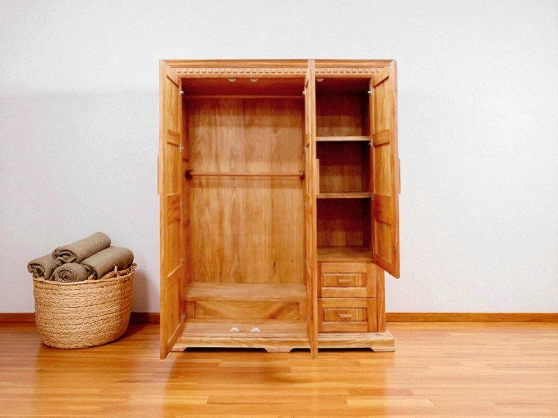 7 lợi ích tủ quần áo gỗ tự nhiên đáng quan tâm 5 Lợi ích tủ quần áo gỗ tự nhiên