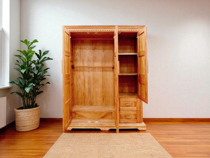 6 ý do nên mua tủ quần áo gỗ chất lượng cao 2 Lý do nên mua tủ quần áo gỗ