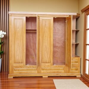 Mẫu Tủ Quần Áo Gỗ Đẹp Hiện Đại