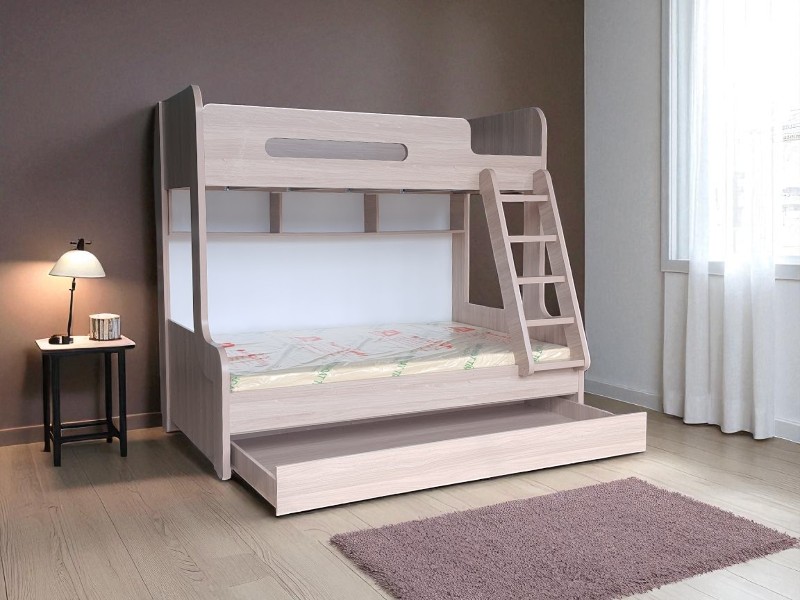 Những mẫu giường 2 tầng đẹp và tiện ích cho gia đình 5 Mẫu giường 2 tầng