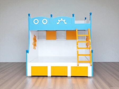 Mẫu giường gỗ công nghiệp